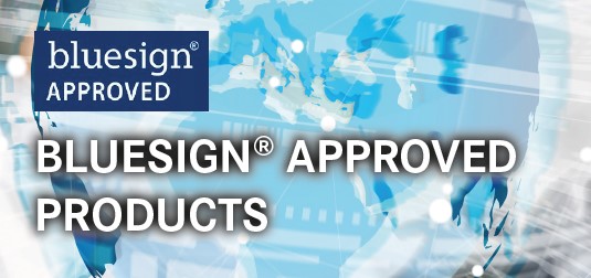 Bild bluesign approved products Website